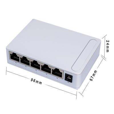 China LACP 5 port gigabit switch network with wholesale high quality 10/100/1000Mbps network switches switch 5 port for sale