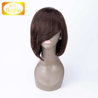 China Silky Straight Wave Top Wholesale Full Bob Wigs Brazilian Hair Short Style Bob Lace Wig Virgin Hair for sale