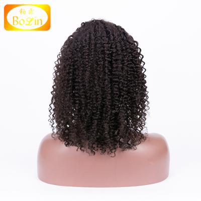 China Wholesale Price 100 Curly Hair Full Lace Wig Swiss Curly Lace Wig 180 Density Mongolian Curly Hair Wig for sale