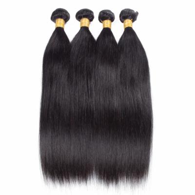 China Silky Straight Wave Full Cuticle Aligned Raw Brazilian Virgin Human Hair Double Weave Straight Bundles for sale