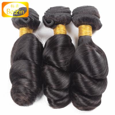 China Wholesale Unprocessed Loose Grade Unprocessed Virgin Hair Extension 8A Peruvian Virgin Hair Wave Bundle Peruvian Loose Hair for sale