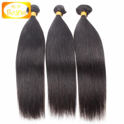 China Wholesale Silky Wave Straight Remy Human Hair Natural Straight 100% 8