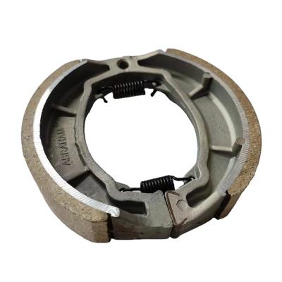 China High performance friction material; strong frame Professional Manufacturer Hot sales China Manufacture Motorcycles  Spare Parts Brake Shoes for sale