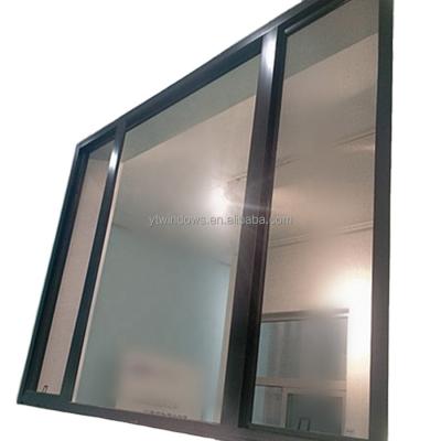 China Australian Standard Matt Black Aluminum Double Glaze lift and Sliding Window doors for sale