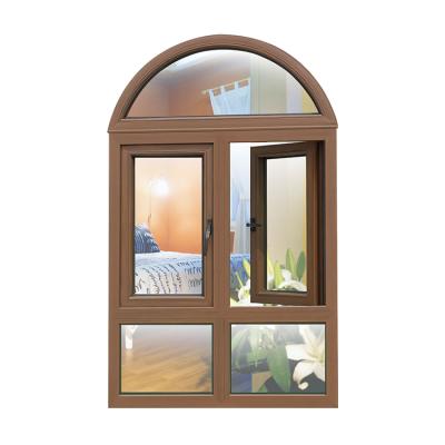 China China Factory Double Glass swing window upvc casement Window awning Window For House Hotel for sale