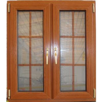 China Factory price upvc casement window swing open double glass for sale