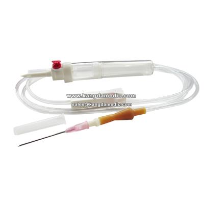 China Disposable Clinic Hospital Consumables Sterilized Blood Transfusion Set With Needles for sale