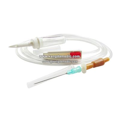 China 2020 New Clinic Hot Selling Style Blood Transfusion Set BT Filter Sets GIVEV Disposable Sterile Blood Transfusion Set On Sale for sale