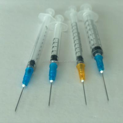 China Clinic Hospital Disposable Vaccine Injection Syringe With 23G X 1