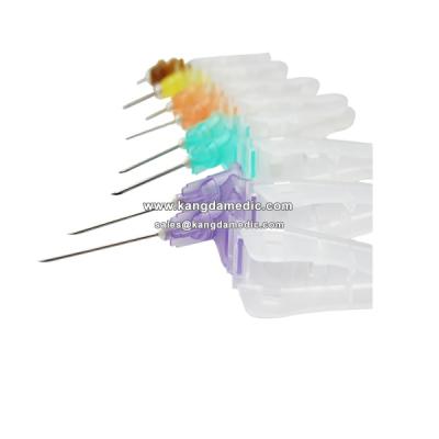 China Compliant with all safety high quality syringe type luer needles with shielded cover for sale