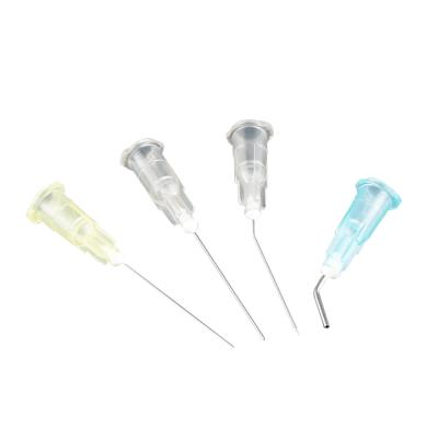 China Inner End Diameter 0.25mm Disposable Dental Irrigation Needle Flow Tips for sale