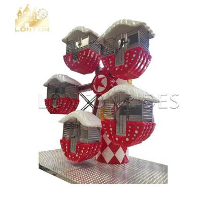 China Hot Sale Spinning And Lifting Amusement Machine Serie Mini Ferris Wheel For Sale Portable for sale