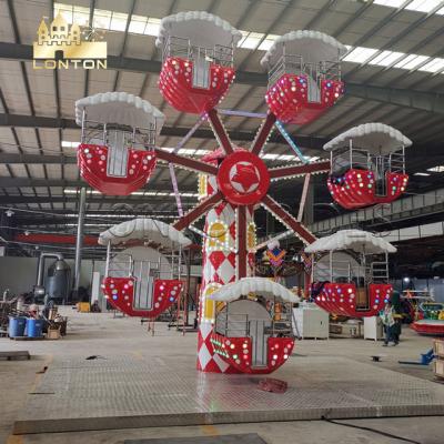 China Indoor Theme Park Kids Park Mini Ride Ferris Wheel Ride For Kids Christmas Style for sale