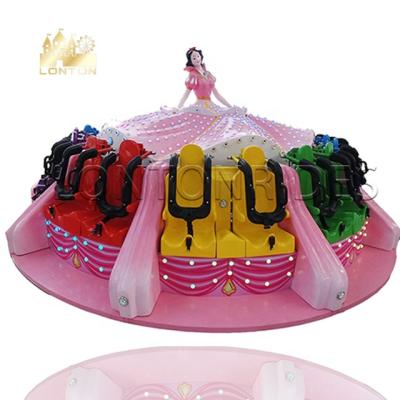 China Amusement Machine Family Amusement Park Games Machine Rides Crazy Ballerina-Princess Turntable Dancing Rides For for sale