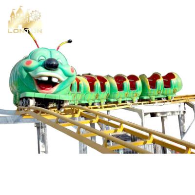 China FRP & stainless steel amusement park rides Mini Roller Coaster For Sale for sale