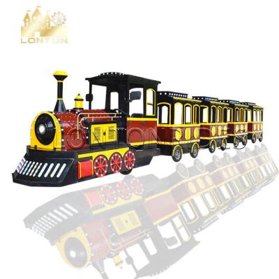 China Amusement Park Trains Classic Amusement Trackless Train Ride For Sale 3.3*1.2*1.9m for sale