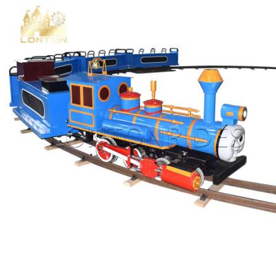 China Attractive FRP+steel Thomas train track ride on train for sale for sale