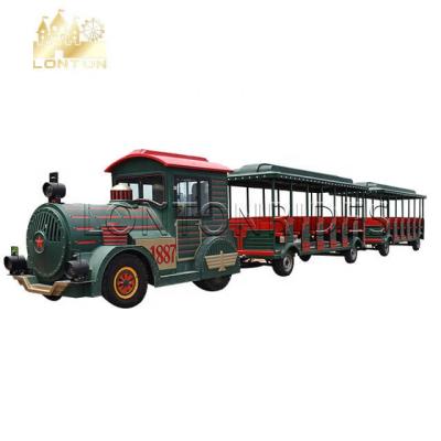 China Amusement Machine Amusement Mall Park Amusement Park Electric Trackless Tourist Train For Sale for sale