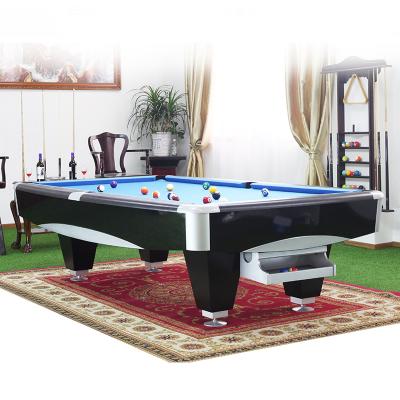 China Ball Pick Up System 3A-503B Pool Table 8ft 9ft High Quality Modern Indoor Snooker Billiard Tables for sale