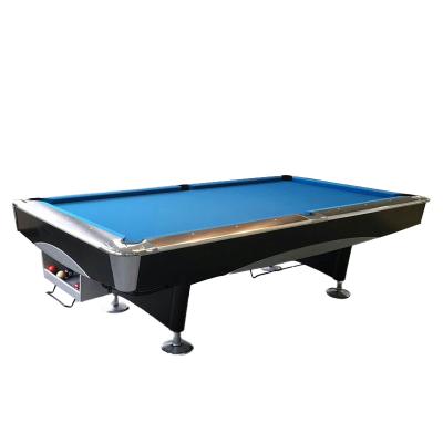 China 3A-401W billiard snooker table 8ft billiard table rubber black high quality MESAs for sale