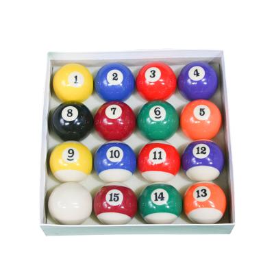 China American HTY-57MN1A 57mm Billiard Balls Full Set 16pcs Pool Ball For Billiard Table for sale