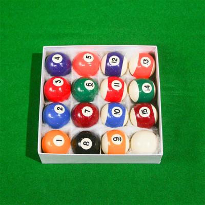 China Billiard Table Billiard Ball Set HTY-48M1A 48mm Aramith Spinning Pool Balls Wedge Billiard Ball Set for sale