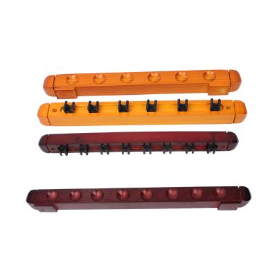 China Wholesale Professional Supplies High Quality Professional Snooker Accessories Wooden Billiard Cue Storage Rod Rack 1104 for sale