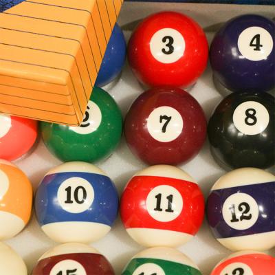 China Billiard table billiard ball set HTY-525M1A manufacturer in china cyclops billiards ball pool complete set for sale for sale