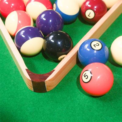 China Billiard table billiard ball set manufacturer HTY-57M6A-2 in China 57mm 16pcs billiard 9 ball pool ball set for sale