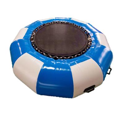 China PVC inflatable air bouncer inflatable trampoline, inflatable water trampoline boat, inflatable water trampoline for sale