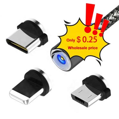 China High Quality 3 In 1 Magnetic Usb Cable Easy To Insert Charging When Driving Data Line for sale