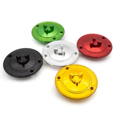 China Universal Aluminum Fuel Gas Tank Cap Fuel Gas Motorcycle CNC Gas Fuel Tank Caps for sale