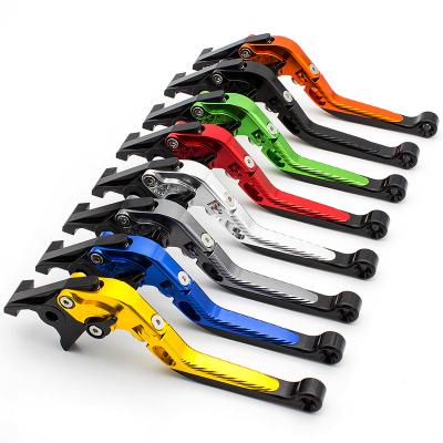 China Aluminum Motorcycle 3D Brake Clutch Lever Adjustable Folding Extendable Motercycle for sale