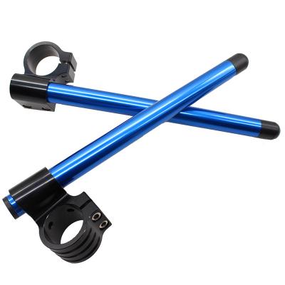 China FXCNC 50mm 51mm Aluminum Motorcycle Handlebar Cilp Ons Handlebar 48mm for sale