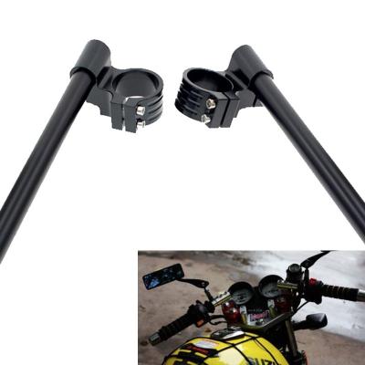 China Aluminum Upgrade Motorcycle Handle Bar Clip Ons Fork Spare Parts for sale