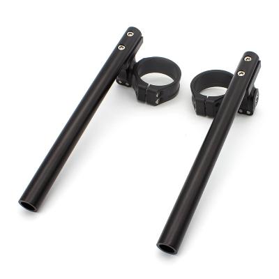 China Motorcycle Aluminum Higher Adjustable Grip Bar Clip Ons for sale