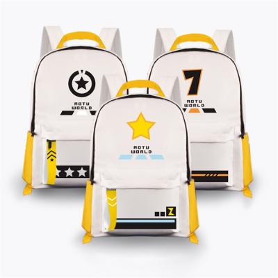 China The Other Student Canvas Anime School Bag School Boy Backpack Manufacturer Wholesale Children School Teenage Bag for sale