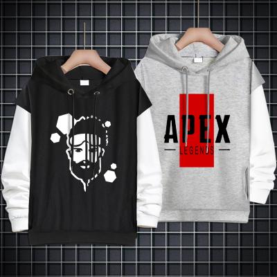 China Anti-wrinkle apex legends battle hoodie fashion royale two piece anime character print fake pullover unisex apparel wholesale for sale