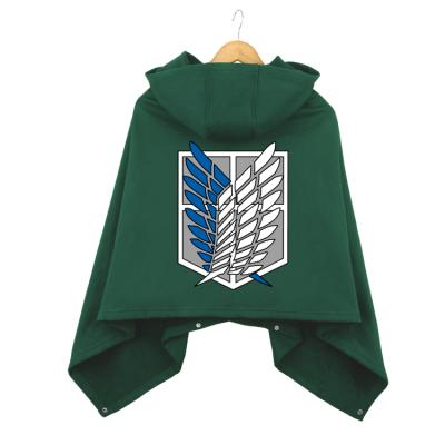 China Cotton Anime Attack on Titan Body Overwatch Role Playing Cloak Anime Cloak Cosplay Costume for sale