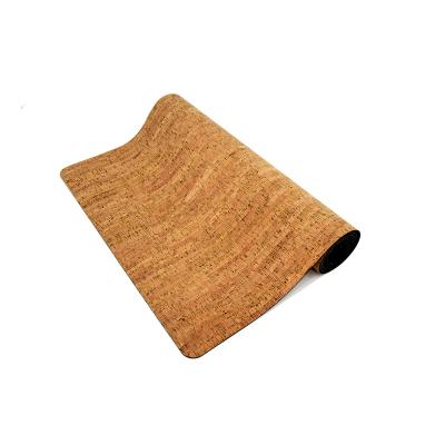 China Cork+tc+ruber Fitness Mat Super Grip Cushioning Eco-friendly Exercise For Support Women&Men Pilates Yoga Mat Hot for sale