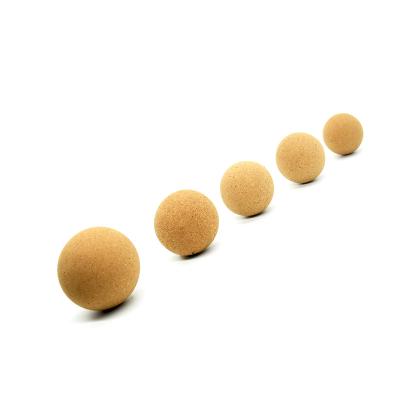 China Yoga exercise natural cork material imported from Portugal suitable for all people in fitness situation cork yoga and yoga ball for sale