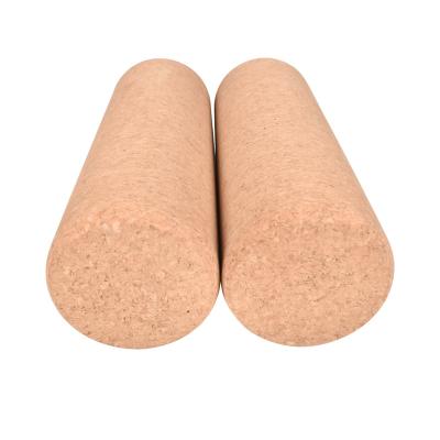 China . High Density Eco-Friendly FSC Certified Large Cork Column Tube Cork Roller Massage Treat Yoga Relax Tool Neck Massage Pillow for sale