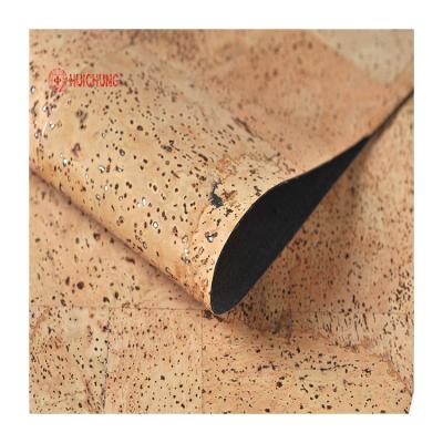 China Promotional High Quality Cork+PU Cork Leather With Straps Card Holder Colorful for sale