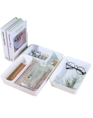 China The Other Border Special Japanese Transparent Plastic Storage Box Dresser Storage Box Drawer Desktop Storage Box Cosmetics for sale