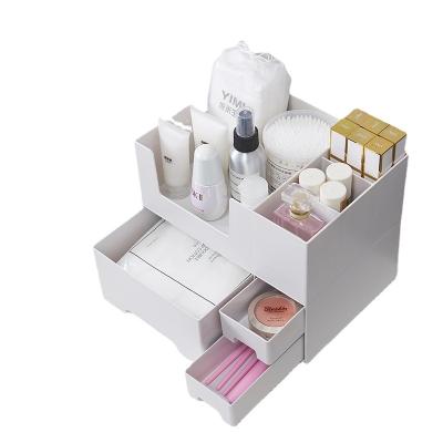 China Storage Organizer Opbergbox En Cosmetische Opbergdoos Grote Capaciteit Verschillende Grootte Van Cosmetische Penselen Makeup Paletten L for sale