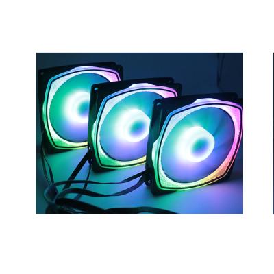 China 120mm RGB Fan Light Colorful PC Computer CPU CPU PC LED Fan For Computer Case for sale