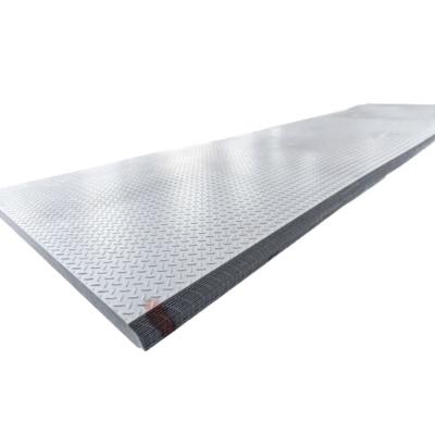 China 4.5mm 4.75mm and 5.0mm Coated Hot-Rolled Galvanized Pattern Plate Ideal for Construction for sale