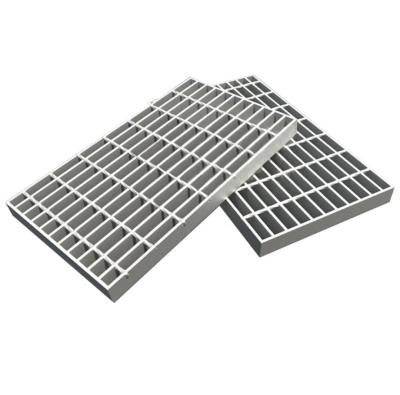 China Heavy Duty Cross Bar Pitch 50mm Hot-dipped Galvanized Steel Grating for Boiler Industry for sale