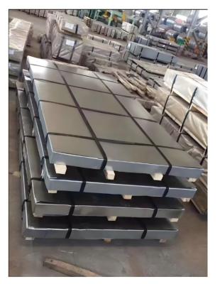 China Customizable 40g/m2 Zinc Layer Galvanized Pattern Steel Plate for Building Materials for sale