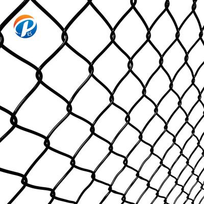 China Easily Assembled Expanded Mesh Fence Garden Wire PVC Coated Wire Chain Link Fence Factory for sale